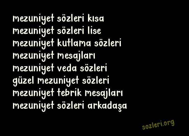 Mezuniyet