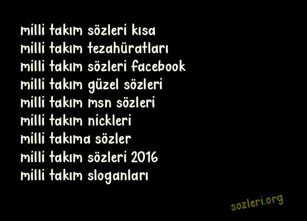 Milli Takım