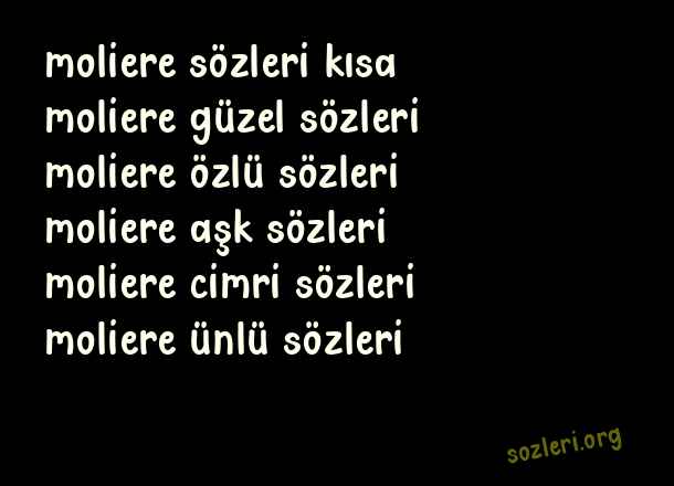 Moliere