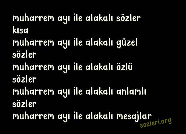 Muharrem Ayı