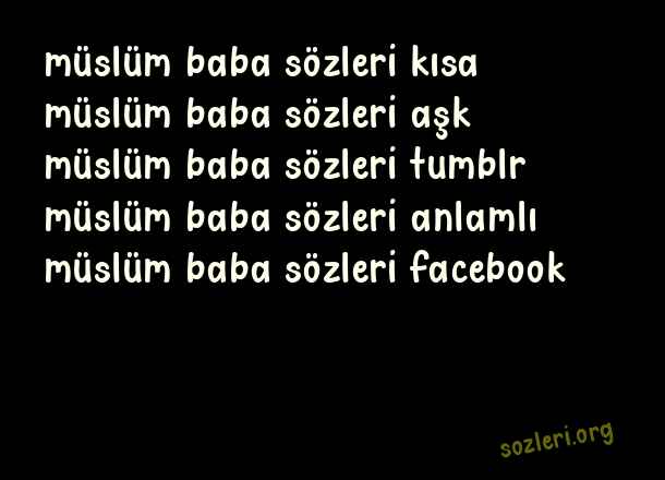 Müslüm Baba