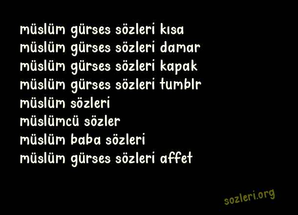 Müslüm Gürses