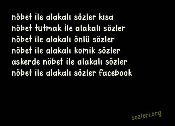 Nöbet