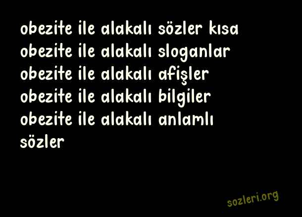 Obezite