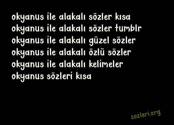 Okyanus