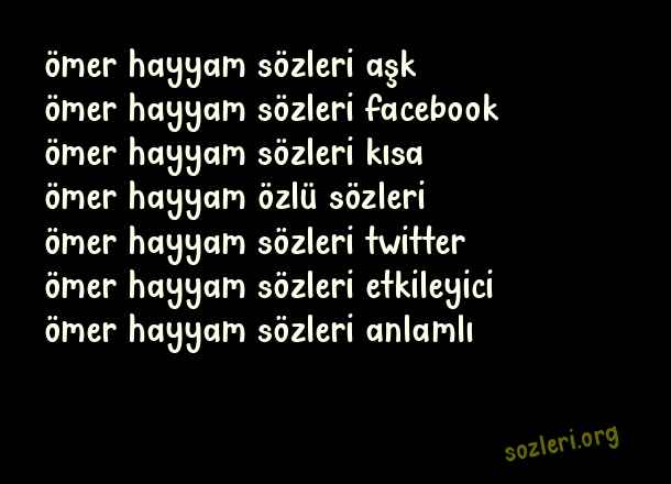 Ömer Hayyam