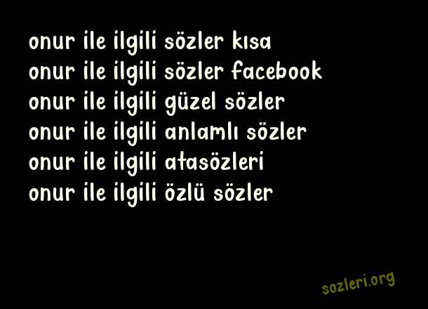 Onur