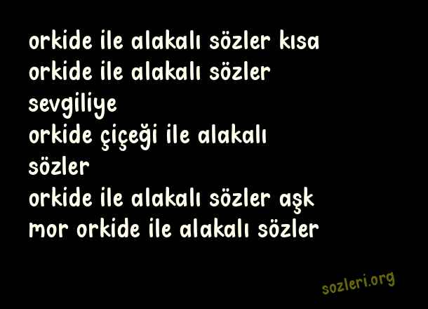 Orkide
