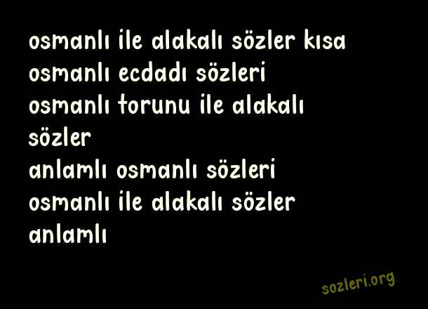 Osmanlı