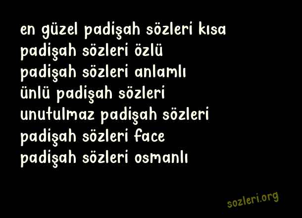 Padişah