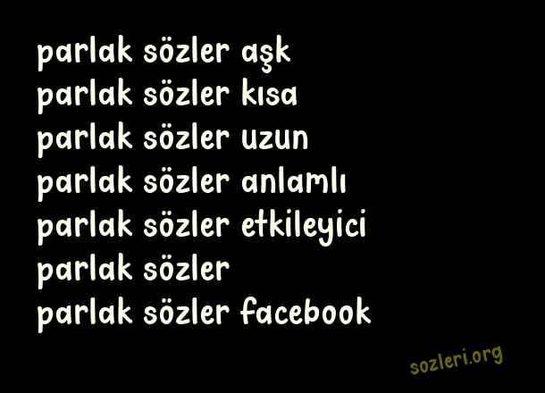 Parlak Sözler