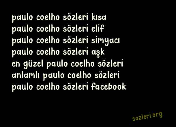 Paulo Coelho