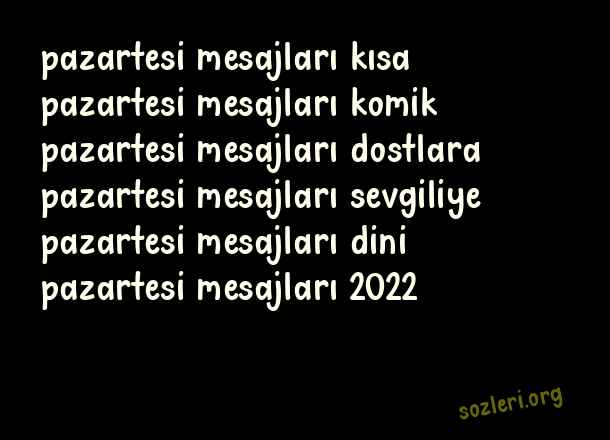 Pazartesi