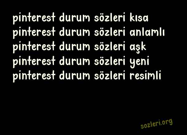 Pinterest Durum