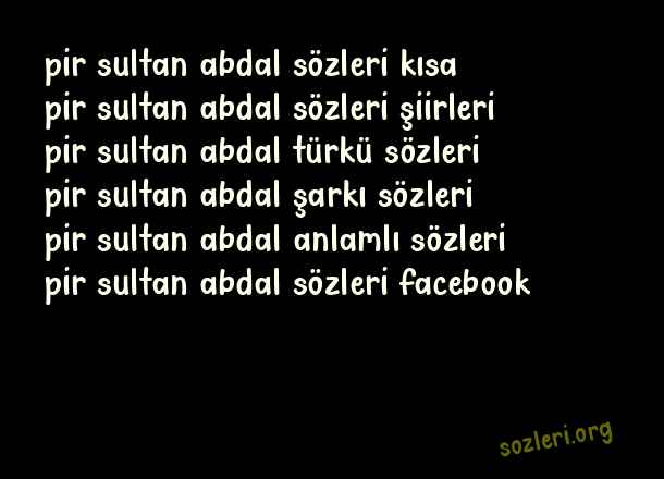 Pir Sultan Abdal
