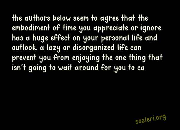 Quotes About Love and Time