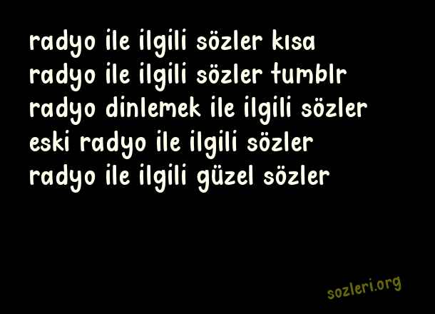 Radyo