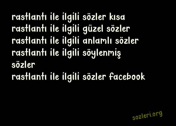 Rastlantı