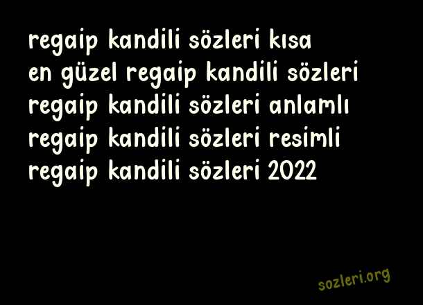 Regaip Kandili