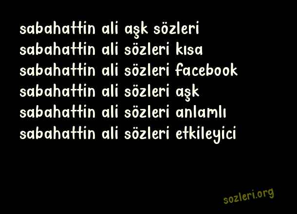 Sabahattin Ali