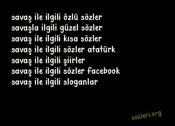 Savaş
