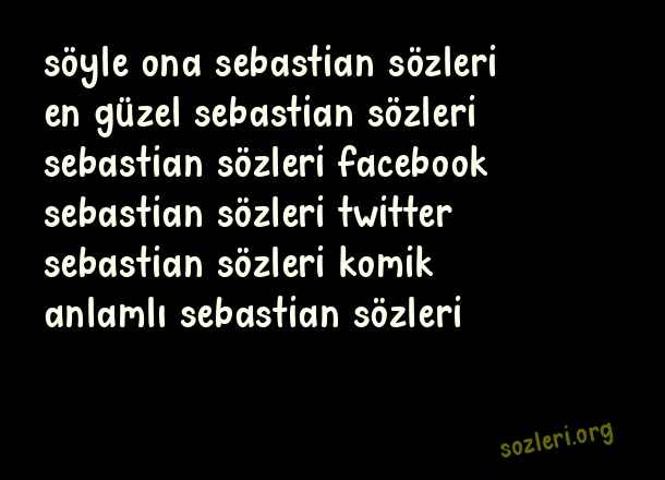Sebastian