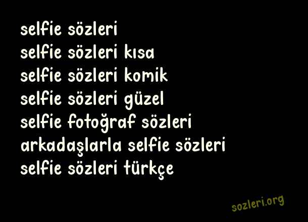 Selfie