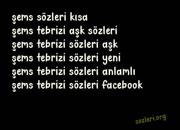 Şemsi Tebrizi