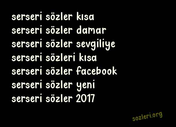 Serseri Sözler