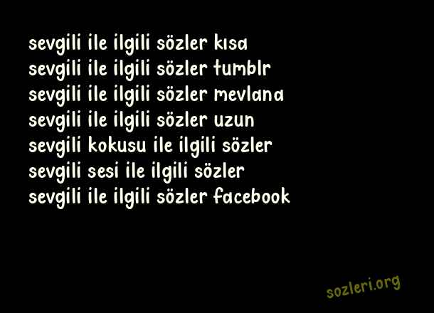 Sevgili