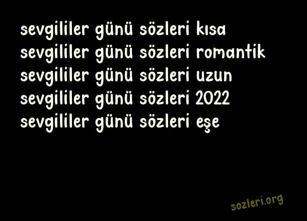 Sevgililer Günü