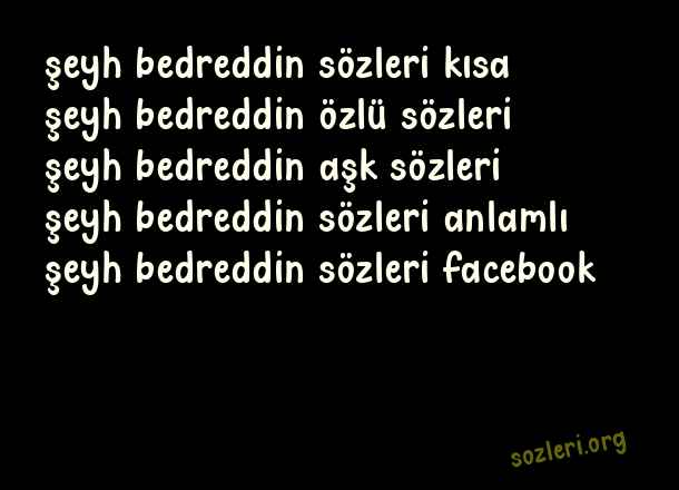 Şeyh Bedreddin