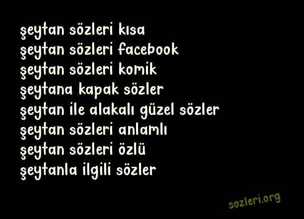 Şeytan