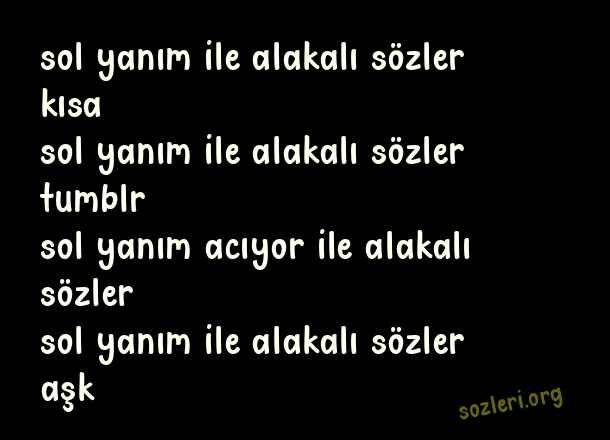 Sol Yanım