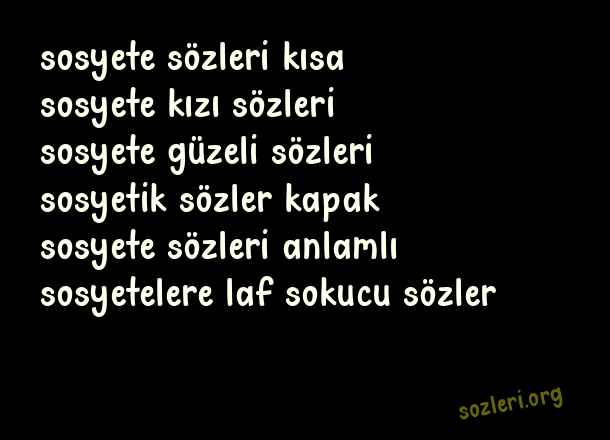 Sosyete