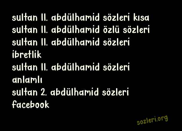Sultan II. Abdülhamid