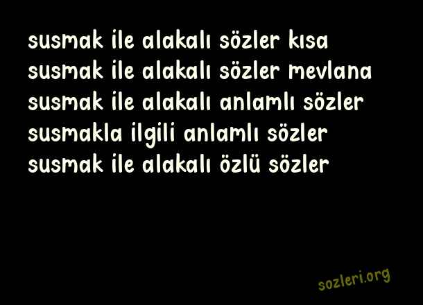 Susmak