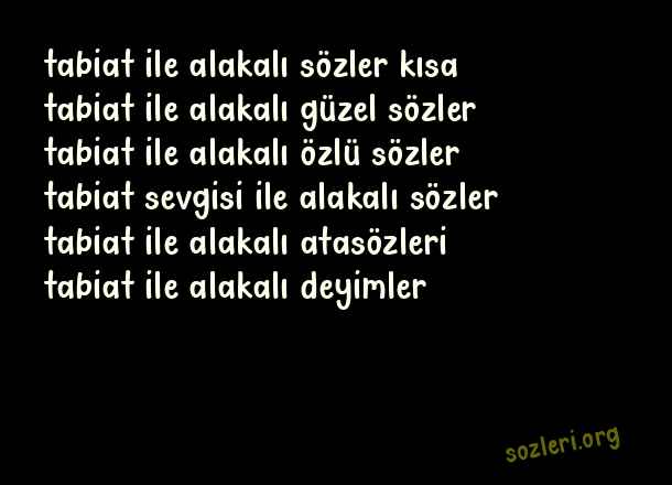Tabiat