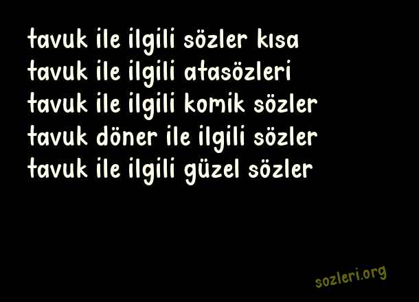 Tavuk