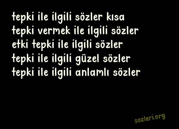 Tepki