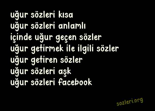 Uğur
