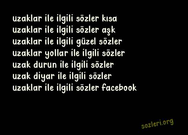 Uzaklar