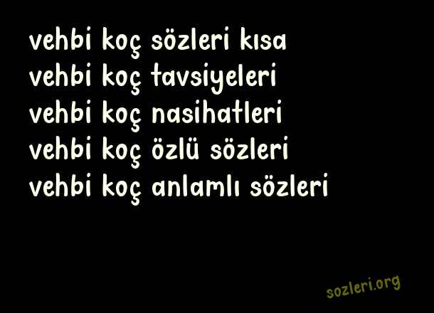 Vehbi Koç