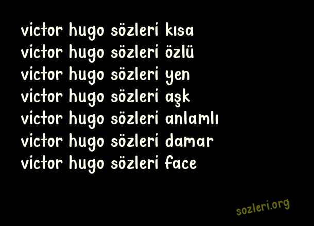 Victor Hugo
