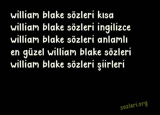 William Blake