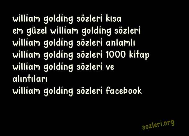 William Golding
