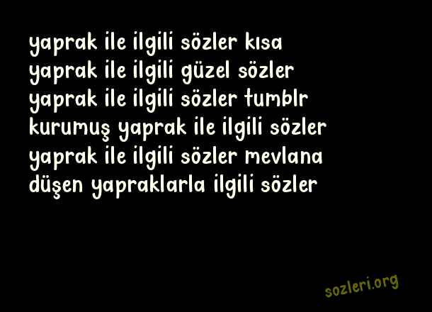 Yaprak