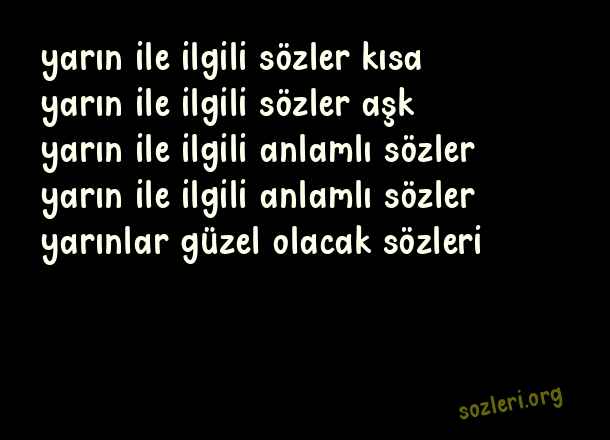 Yarın