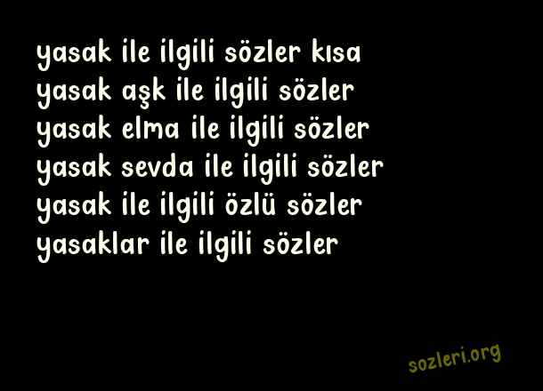 Yasak