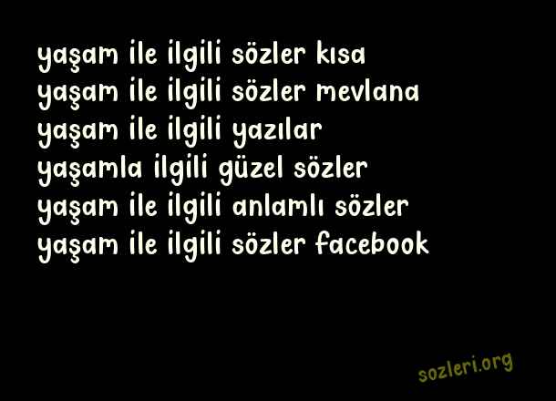 Yaşam